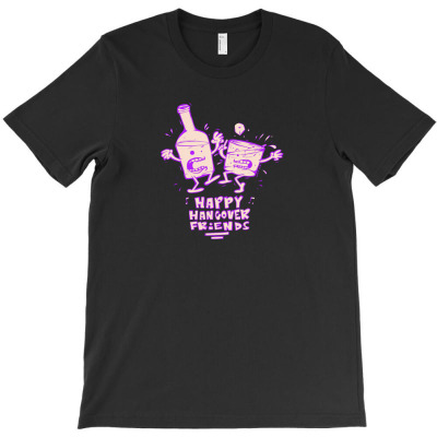 Happy Hangover Friends T-shirt Designed By Helmi Saputra