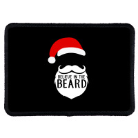 Believe In The Beard Rectangle Patch | Artistshot