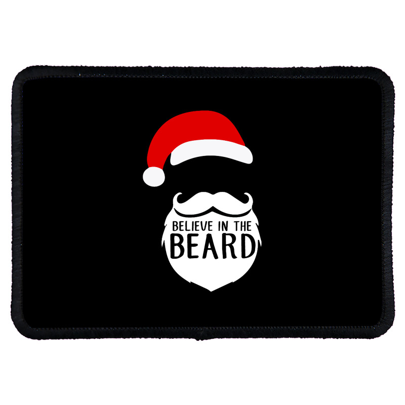 Believe In The Beard Rectangle Patch | Artistshot