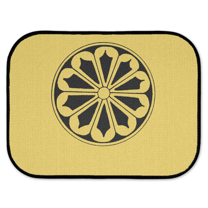 Vintage Shield Design Girl Rear Car Mat | Artistshot