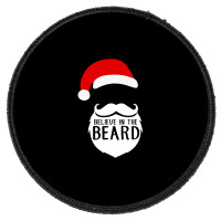 Believe In The Beard Round Patch | Artistshot