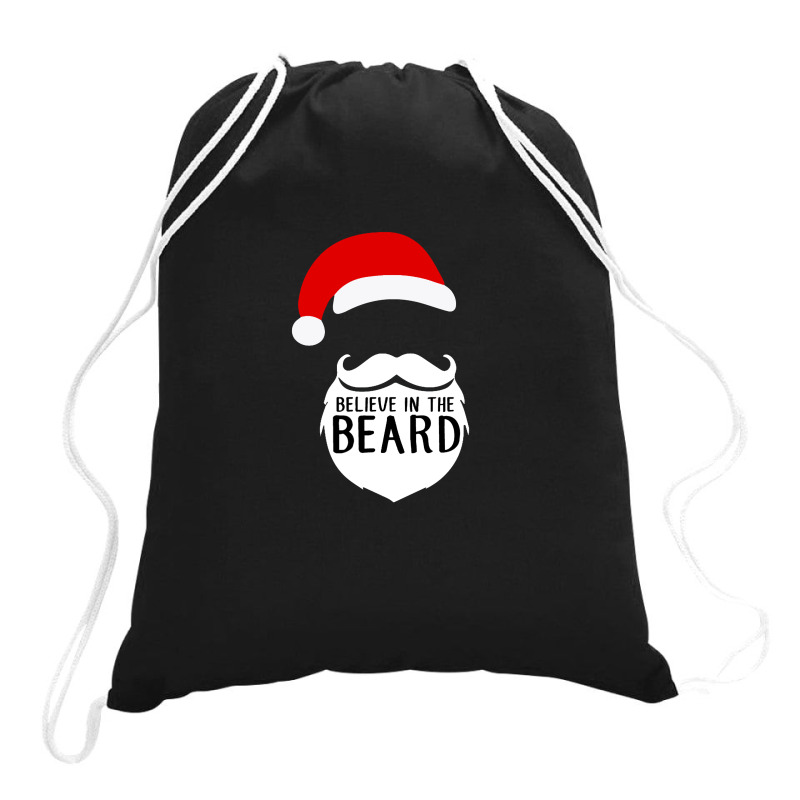 Believe In The Beard Drawstring Bags | Artistshot