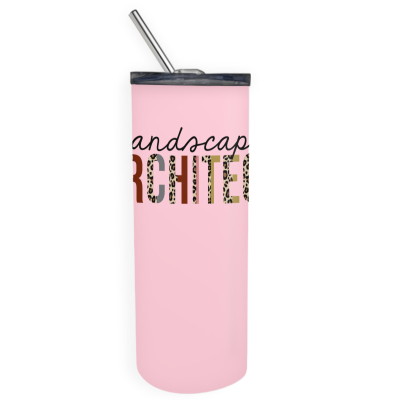 Landscape Architect Leopard Print Funny Boy Skinny Tumbler | Artistshot