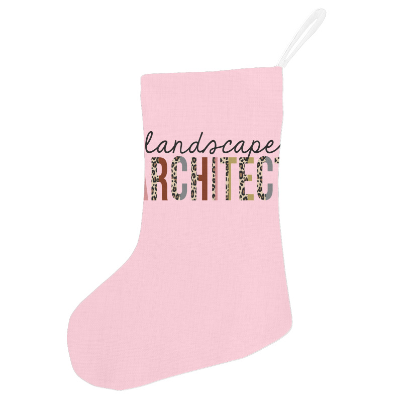 Landscape Architect Leopard Print Funny Boy Holiday Stocking | Artistshot