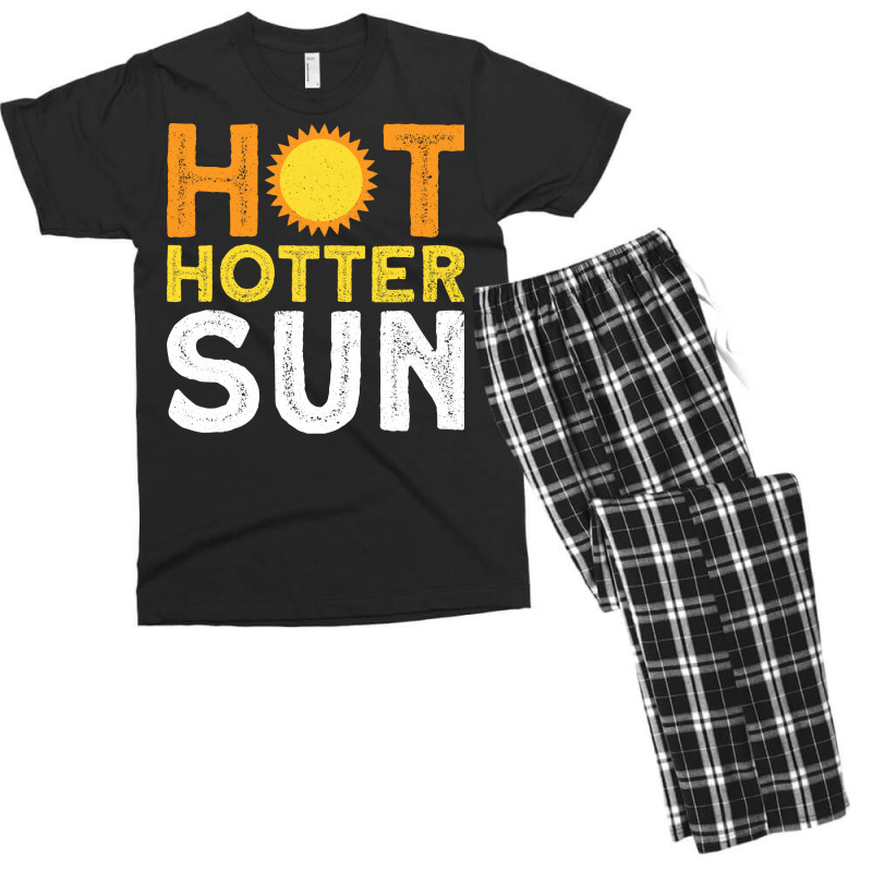 Hot Hotter Sun Sun Solar System Star Men's T-shirt Pajama Set | Artistshot