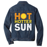 Hot Hotter Sun Sun Solar System Star Men Denim Jacket | Artistshot