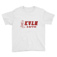 1470 Am Kvlh Oklahoma Country Radio Station Youth Tee | Artistshot