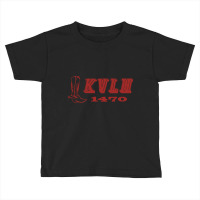 1470 Am Kvlh Oklahoma Country Radio Station Toddler T-shirt | Artistshot