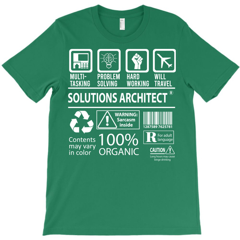 Solutions Architect T  Multitasking Certified Job Gift Item Tee T-shirt | Artistshot