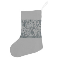 Vintage Astronomy Tools Yellow Holiday Stocking | Artistshot