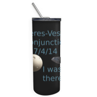 Ceres Vesta Conjunction Asteroids Green Skinny Tumbler | Artistshot