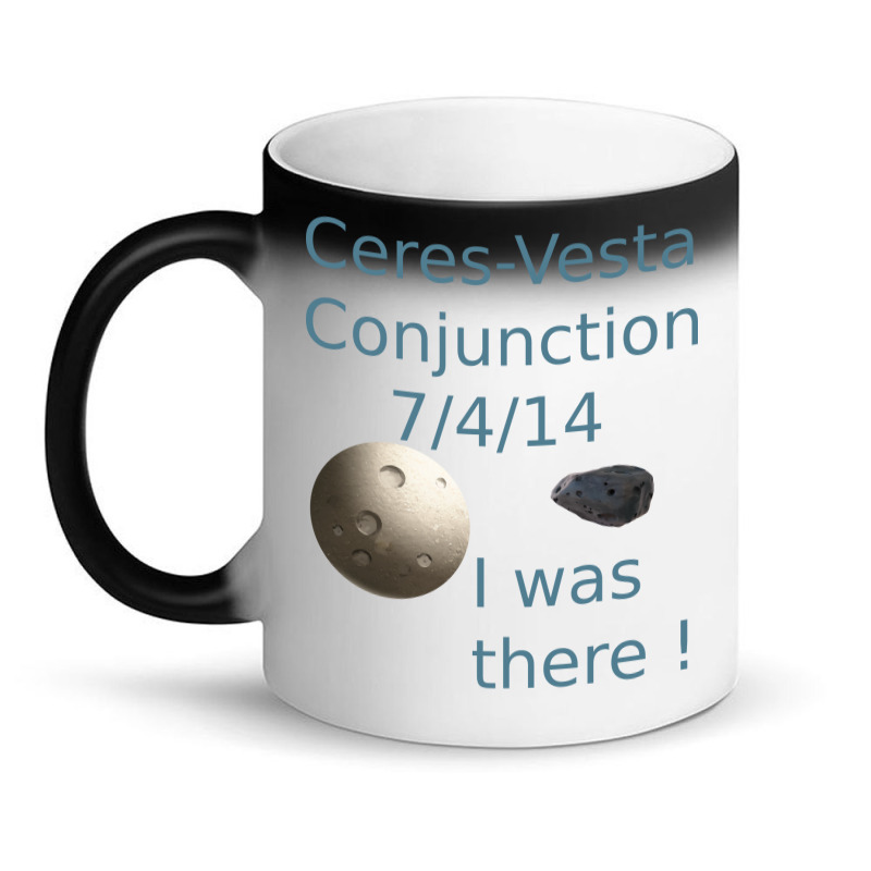 Ceres Vesta Conjunction Asteroids Green Magic Mug | Artistshot