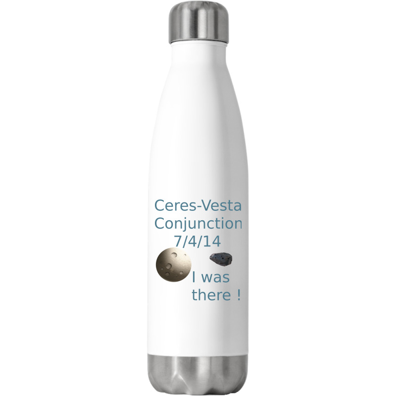 Ceres Vesta Conjunction Asteroids Green Stainless Steel Water Bottle | Artistshot