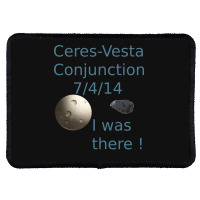 Ceres Vesta Conjunction Asteroids Green Rectangle Patch | Artistshot