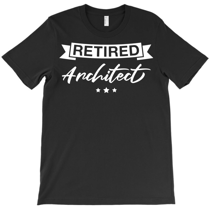 Retired Architect Retro Architects Retirement T-shirt | Artistshot