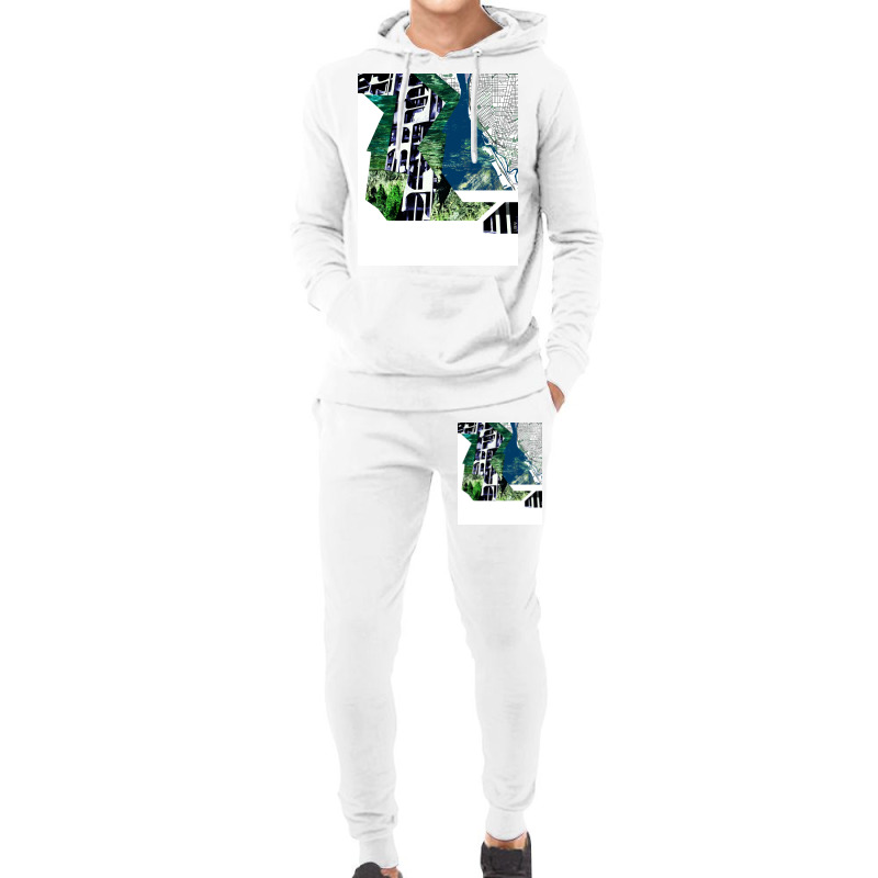 The City In Bedrock Map Ecopop Collage Trending Hoodie & Jogger Set | Artistshot