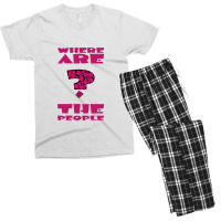 Where Are The People  Where Are The People 1 Men's T-shirt Pajama Set | Artistshot