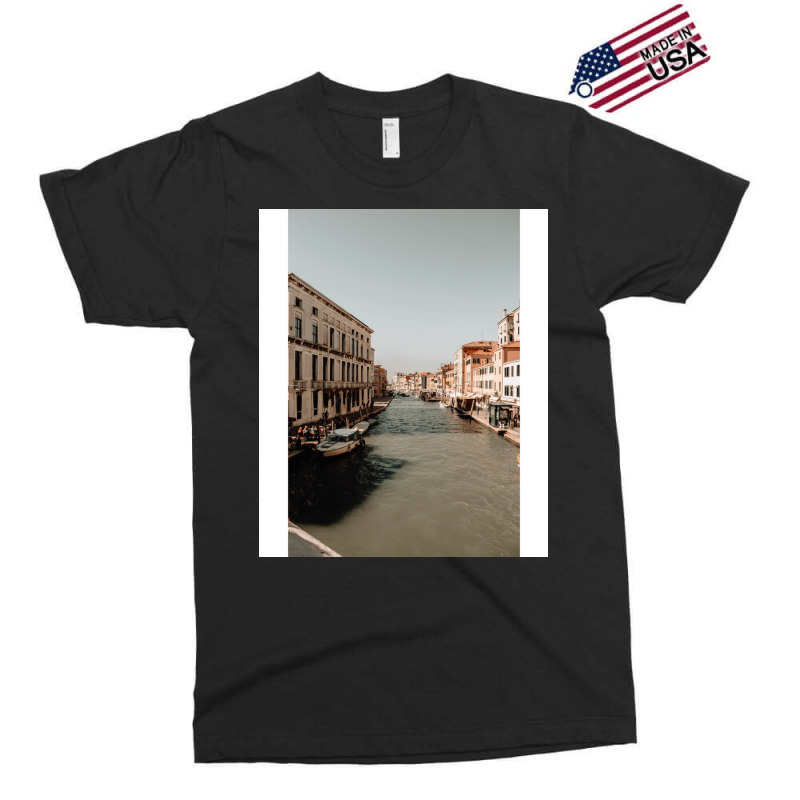 Venice River Architecture Photography Historical Buildings Hipster Exclusive T-shirt | Artistshot