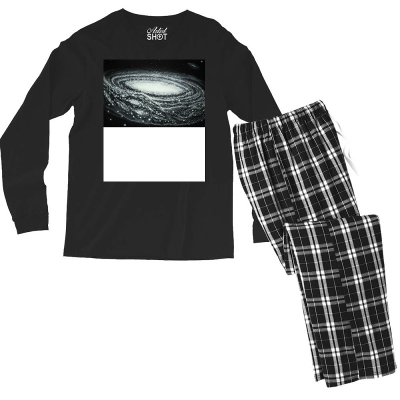 Spiral Glaxy Cute Men's Long Sleeve Pajama Set | Artistshot