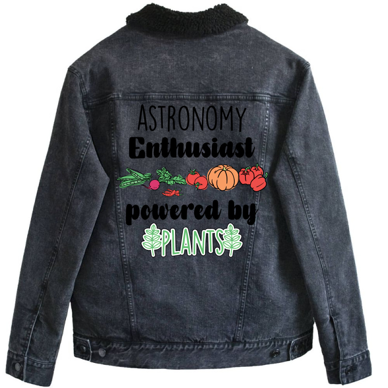 Astronomy Love Unisex Sherpa-lined Denim Jacket | Artistshot