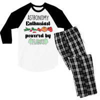 Astronomy Love Men's 3/4 Sleeve Pajama Set | Artistshot