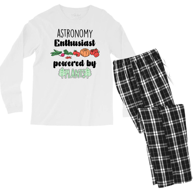 Astronomy Love Men's Long Sleeve Pajama Set | Artistshot