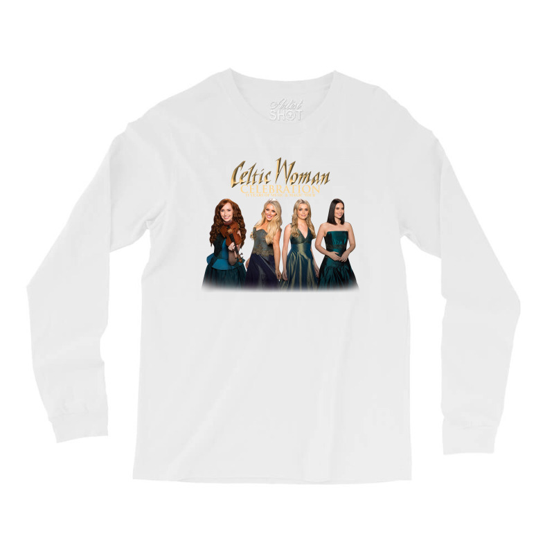 New Celtic Woman - Celebration 15th Anniversary Tour 2020 Long Sleeve Shirts | Artistshot