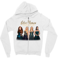 New Celtic Woman - Celebration 15th Anniversary Tour 2020 Zipper Hoodie | Artistshot