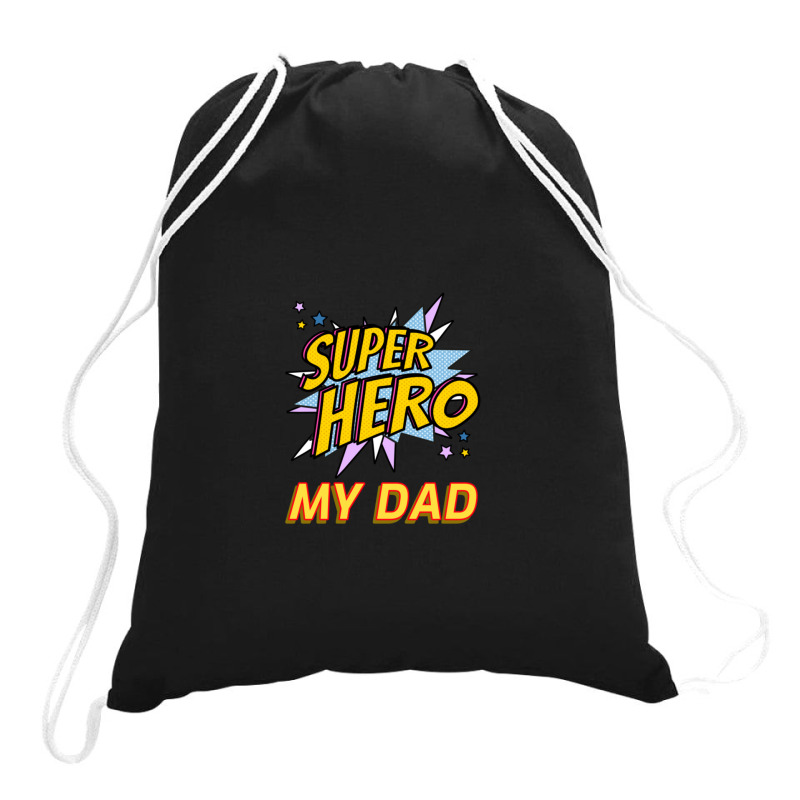 Fathers Day Tee Drawstring Bags | Artistshot