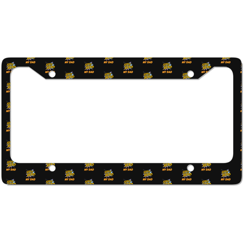 Fathers Day Tee License Plate Frame | Artistshot