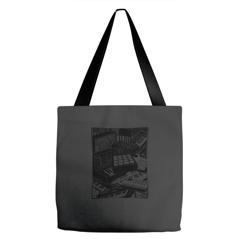 Electronic Musician Loves Synthesizers Tote Bags | Artistshot