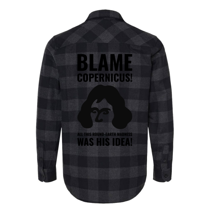 Blame Copernicus Girl Flannel Shirt | Artistshot