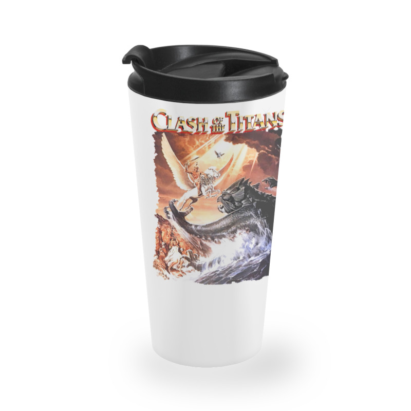 Clash Of The Titans (transparent) Travel Mug | Artistshot