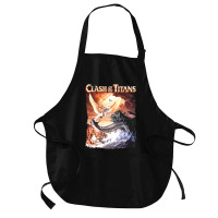 Clash Of The Titans (transparent) Medium-length Apron | Artistshot