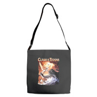 Clash Of The Titans (transparent) Adjustable Strap Totes | Artistshot