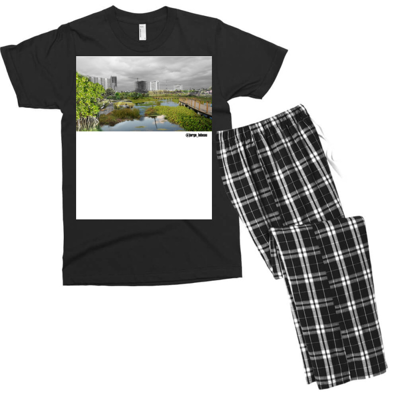 Tajamar Manglar Ecopop Landscape Design Intervention Humor Men's T-shirt Pajama Set | Artistshot