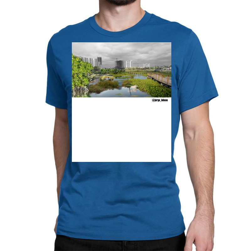 Tajamar Manglar Ecopop Landscape Design Intervention Humor Classic T-shirt | Artistshot