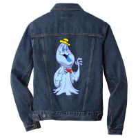 Breakfast With A Ghost Men Denim Jacket | Artistshot