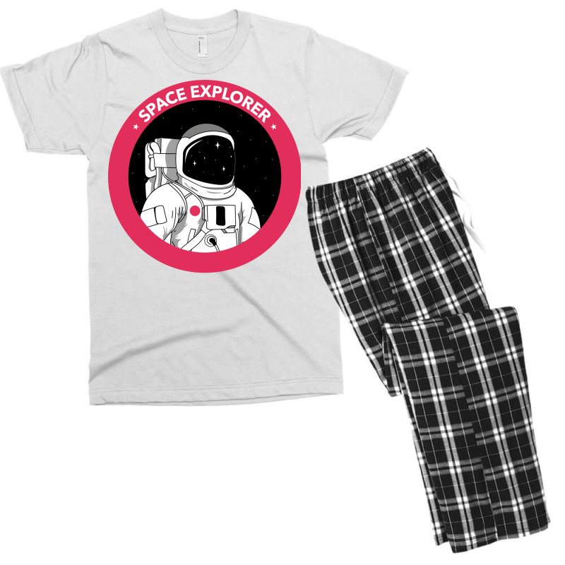 Space Explorer Trending Men's T-shirt Pajama Set by chafkiabeidv | Artistshot