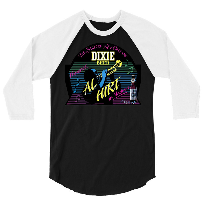 The Spirit Of New Orleans Dixie Beer Club Vintage All Hirt In Madison 3/4 Sleeve Shirt | Artistshot