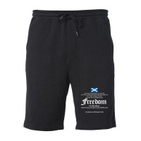 Declaration-of-arbroath Fleece Short | Artistshot