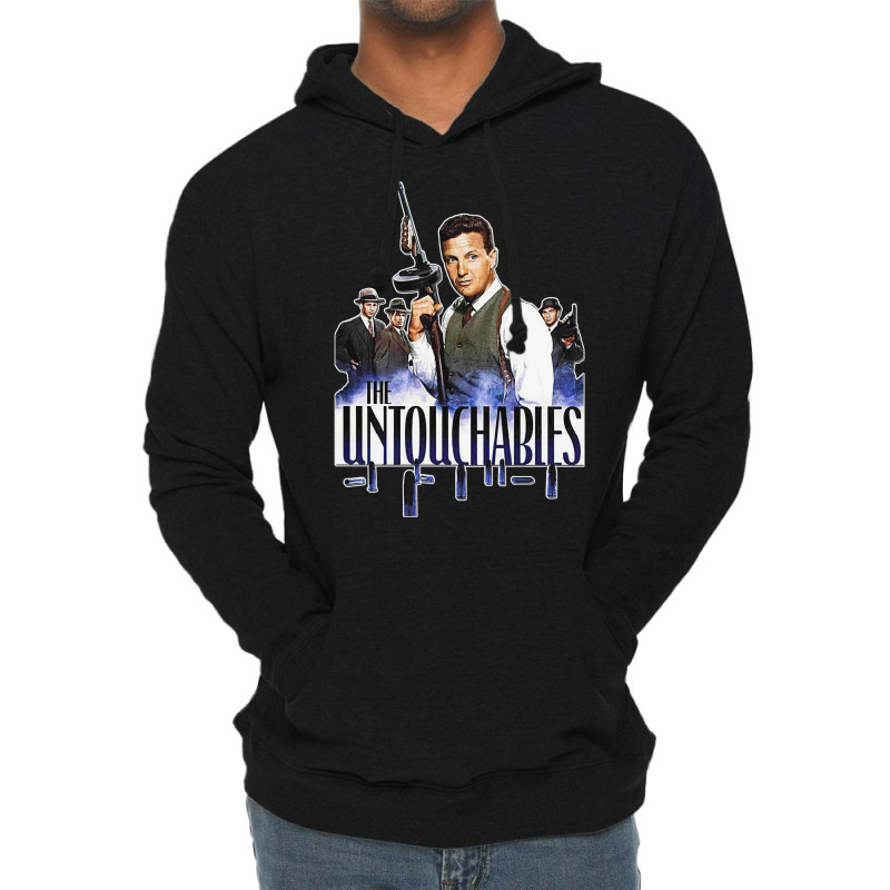 The Untouchables Eliot Ness Robert Stack T T R I B U T E E Active T Sh Lightweight Hoodie | Artistshot