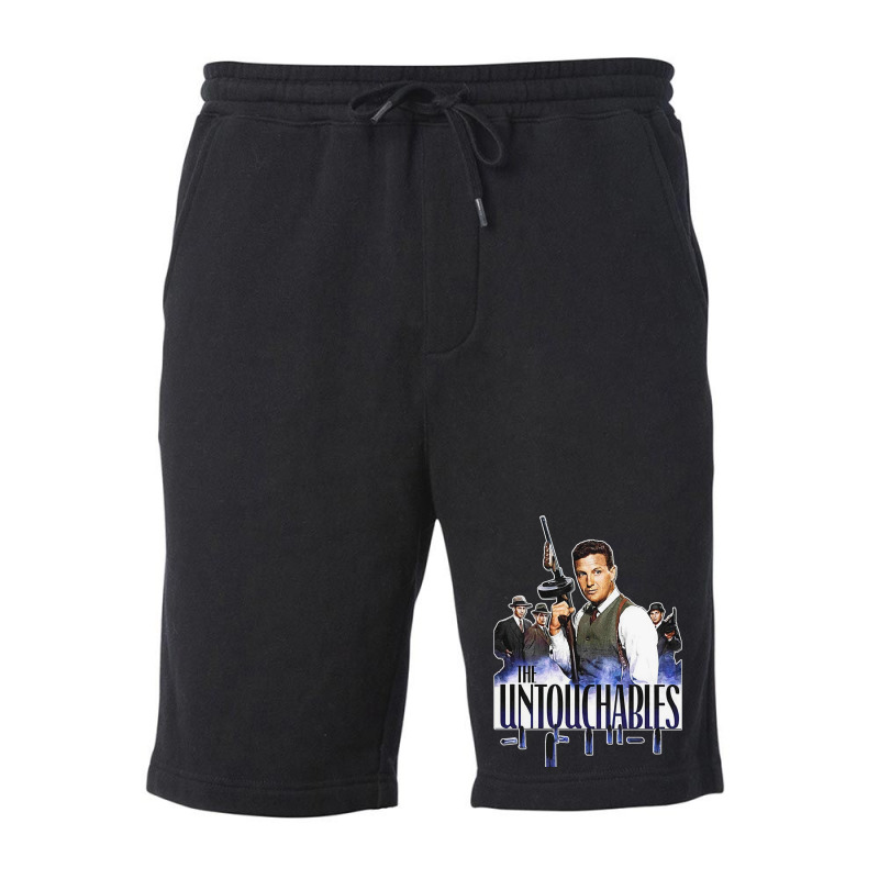 The Untouchables Eliot Ness Robert Stack T T R I B U T E E Active T Sh Fleece Short | Artistshot