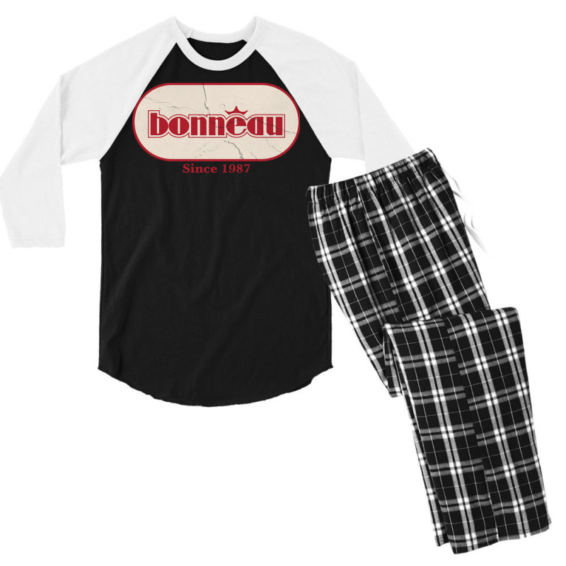 Bonneau Girl Men's 3/4 Sleeve Pajama Set | Artistshot