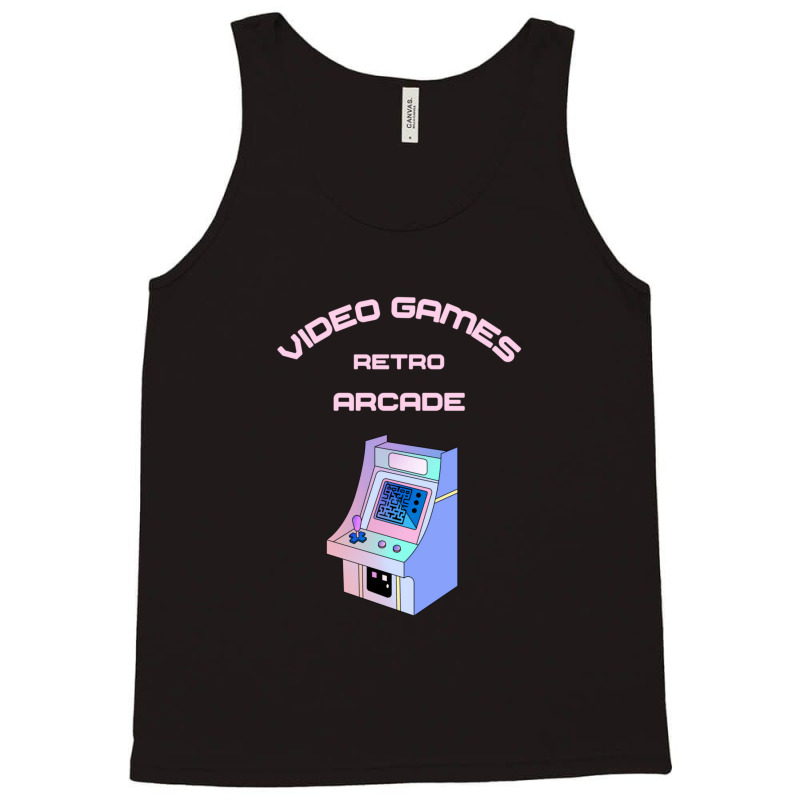 Video Games Retro Arcade Tank Top by FlorencioVGonzales | Artistshot