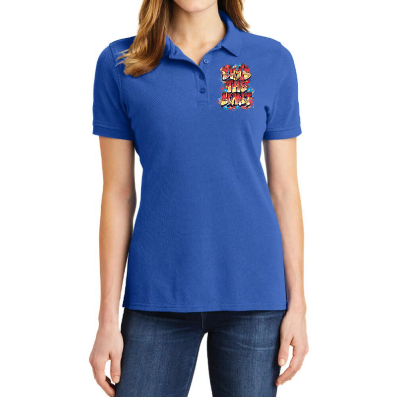 Beautiful Lettering Trending Ladies Polo Shirt by ritzityoung2 | Artistshot