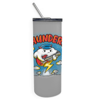 Thunder Skinny Tumbler | Artistshot