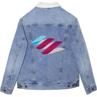 Eurowings Unisex Sherpa-lined Denim Jacket | Artistshot