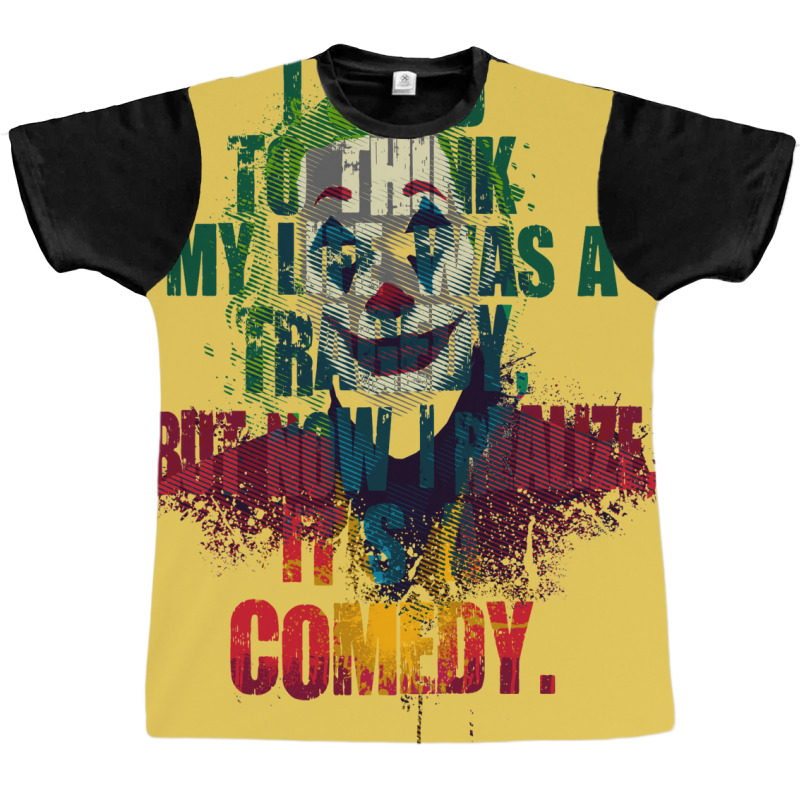 Tragedy Comedy Graphic T-shirt | Artistshot