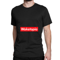 Woketopia Battle The Moral Ground Classic T-shirt | Artistshot